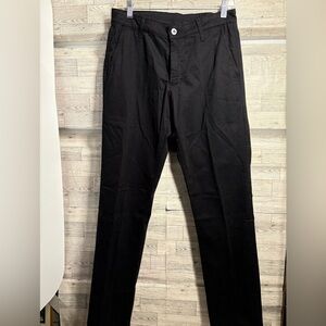 AG Adriano Goldschmied Black Chinos